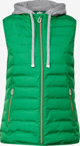 CECIL Vest in Green: front