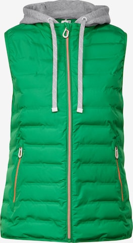 CECIL Vest in Green: front