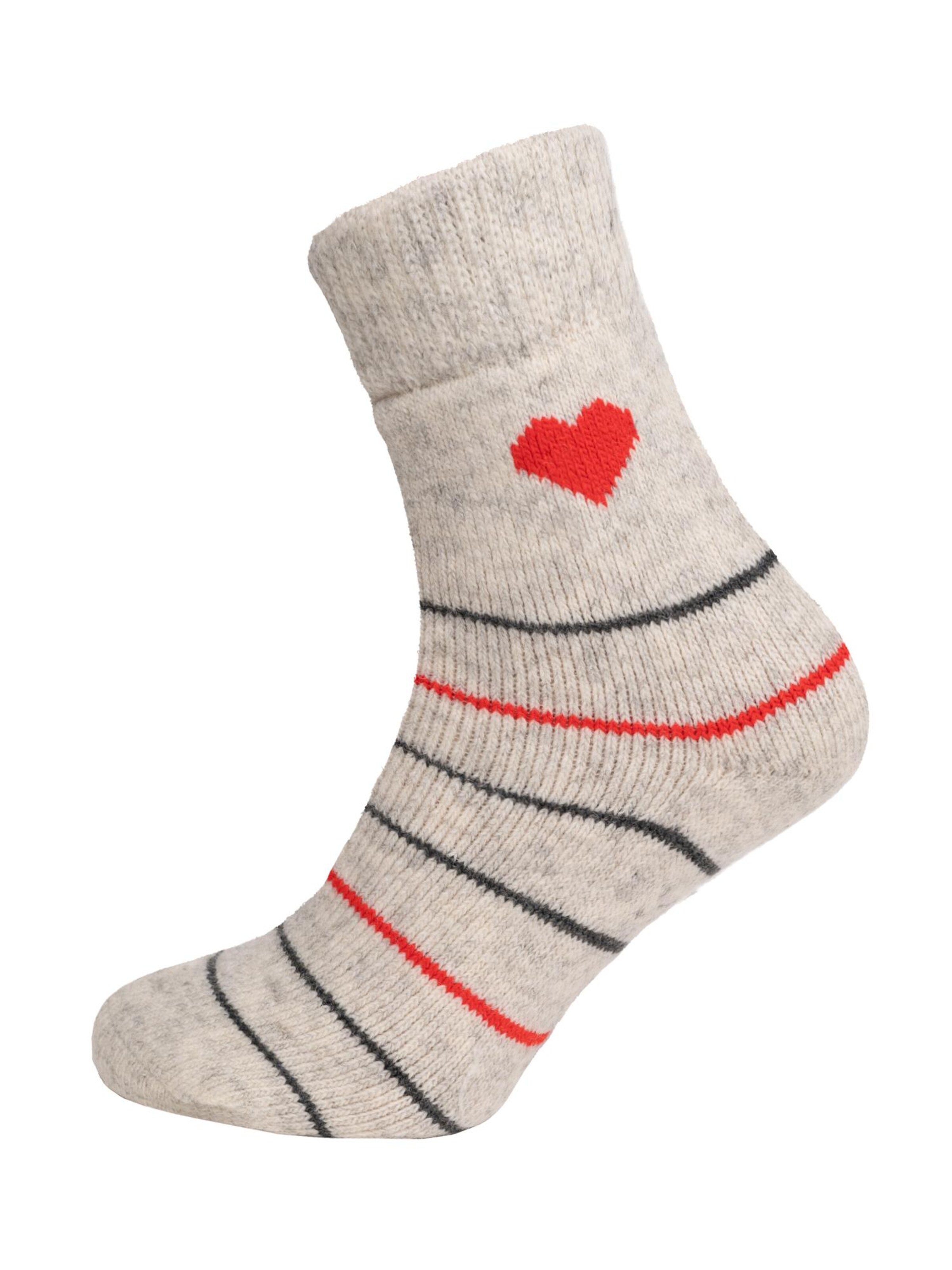 HomeOfSocks Socks 'HOS8015' in Beige: front