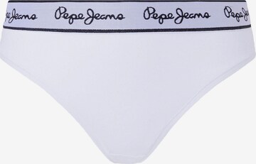 Pepe Jeans String in Weiß: predná strana