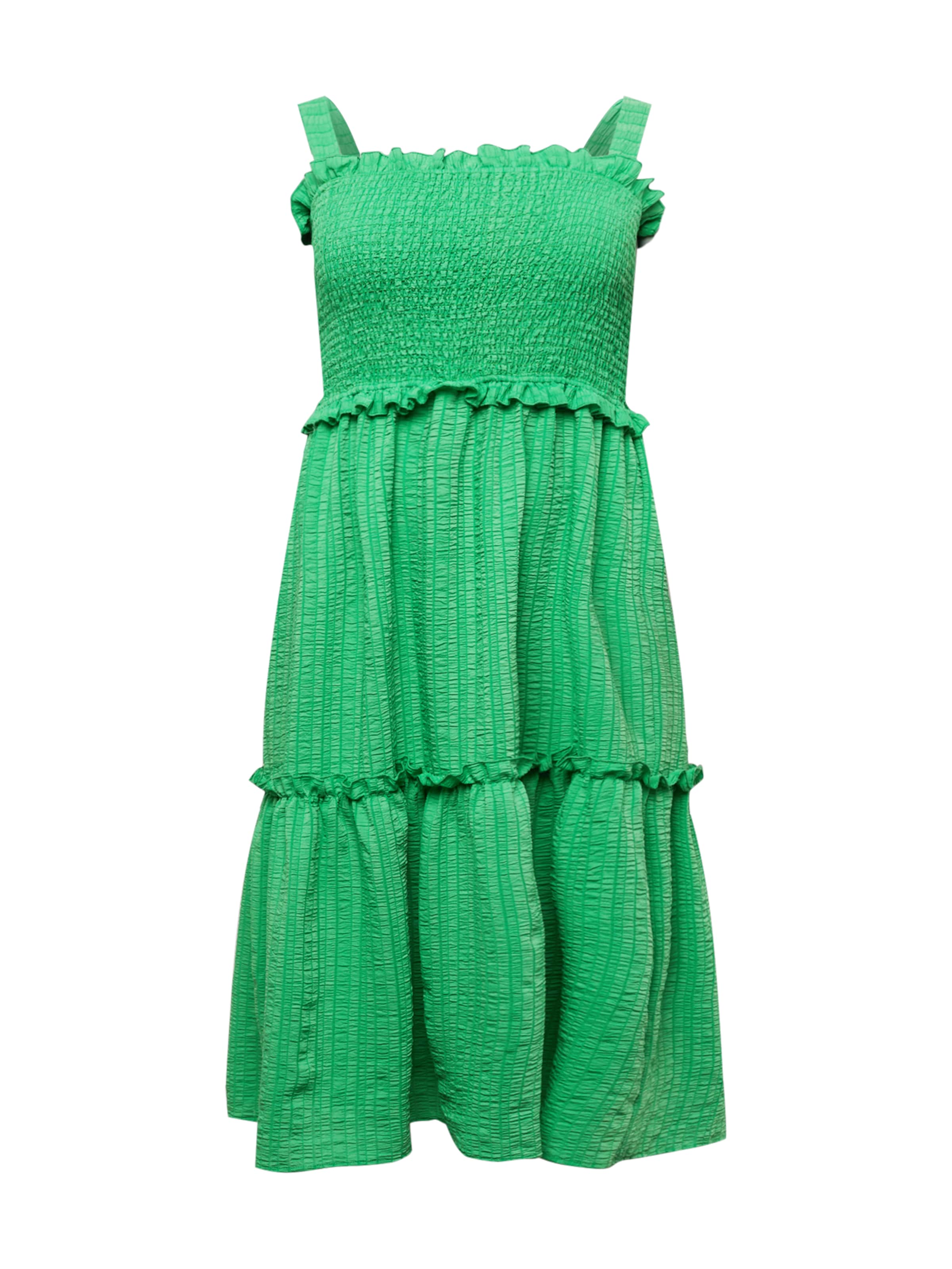 Nasty Gal Plus Καλοκαιρινό φόρεμα σε πράσινο: μπροστά