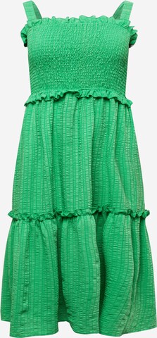 Nasty Gal Plus Summer dress in Green: front