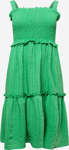 Rochie de vară de la Nasty Gal Plus pe verde: față