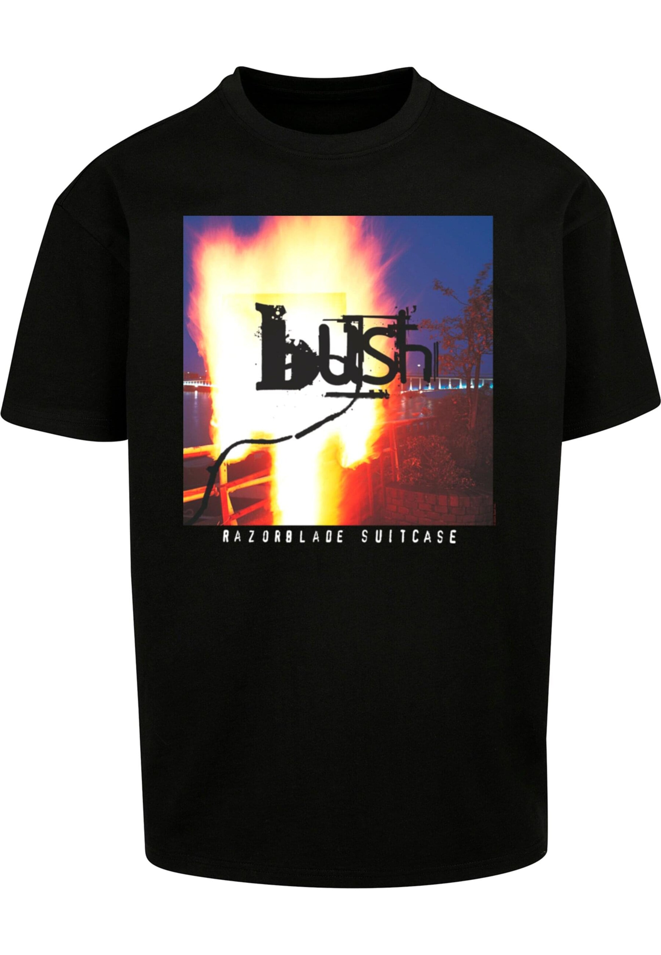 T-Shirt 'Bush - Razorblade Suitcase' Merchcode en noir : devant
