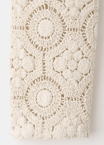 MANGO KIDS Knit Cardigan in Beige