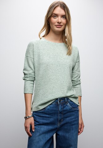STREET ONE Shirt in Grün: Vorderseite