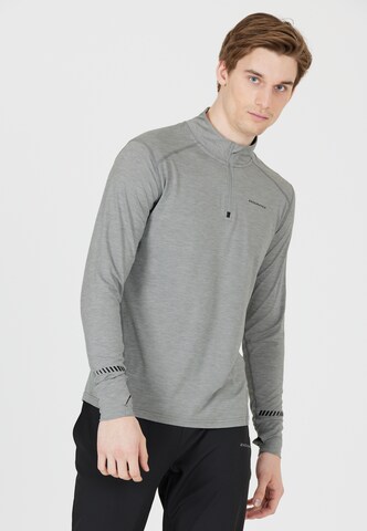 ENDURANCE Funktionsshirt 'Tune' in Grau: Vorderseite