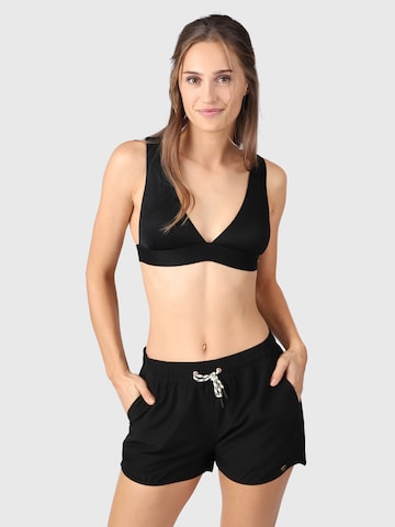 BRUNOTTI Board Shorts in Black: front