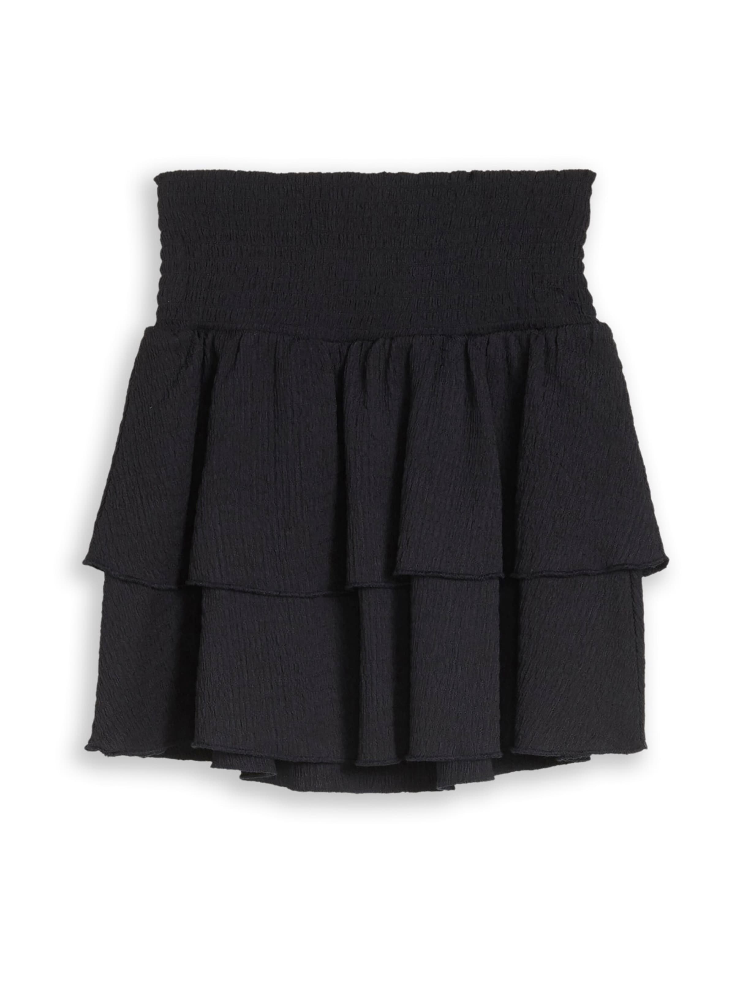 TOM TAILOR Skirt in Black