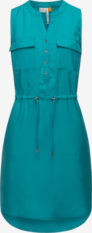 Ragwear Платье-рубашка 'Roissin' в Зеленый: спереди