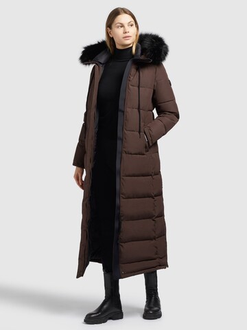 khujo Mantel 'MARANA' in Braun