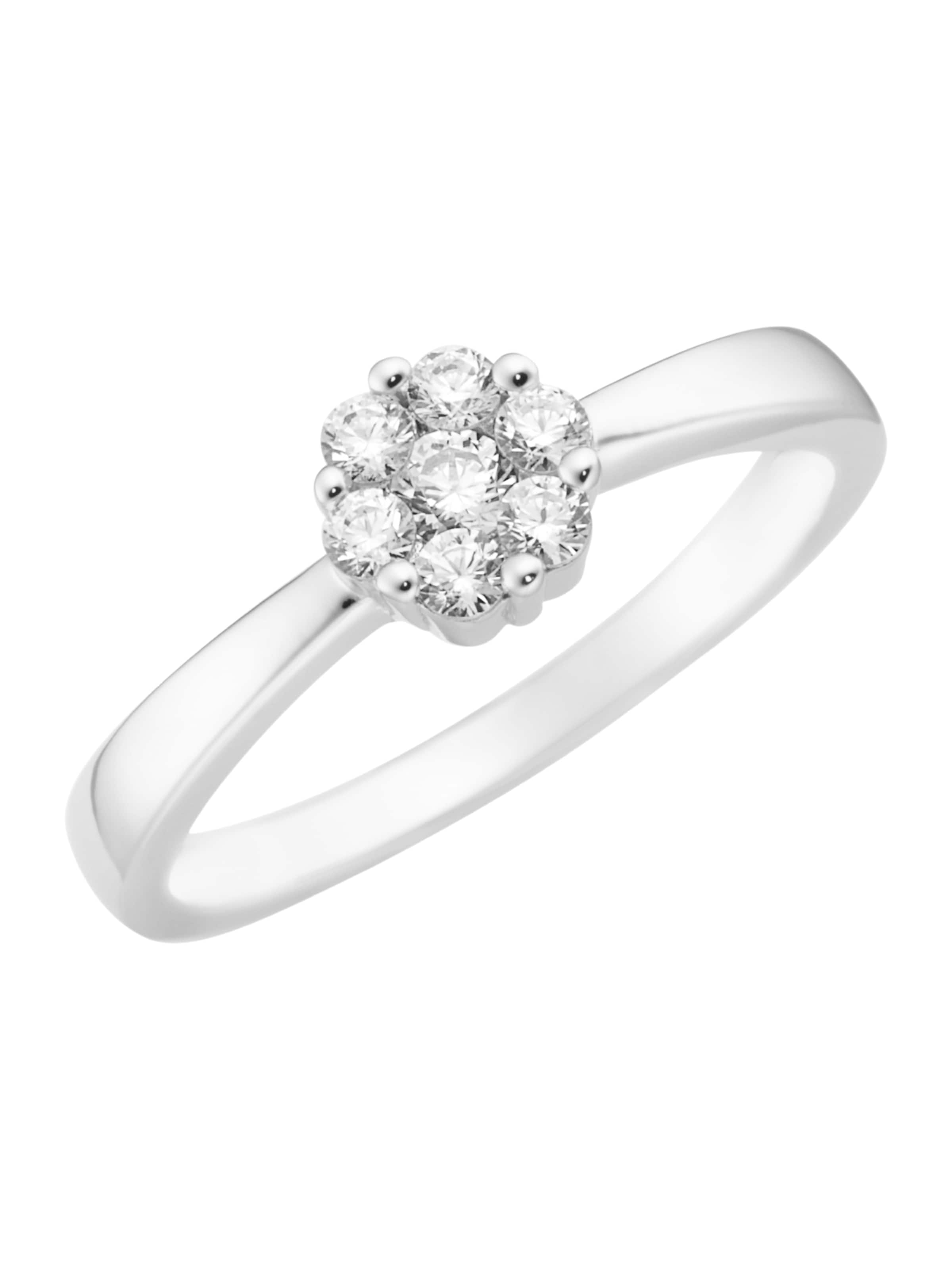 Smart Jewel - Anillo en plata: frente