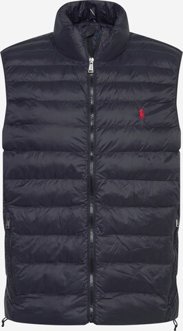 Coupe regular Gilet 'Terra' Polo Ralph Lauren en noir : devant