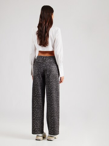 VILA Loosefit Jeans 'VICHIA' in Grijs