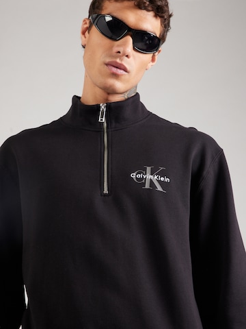 Calvin Klein Jeans Mikina – černá
