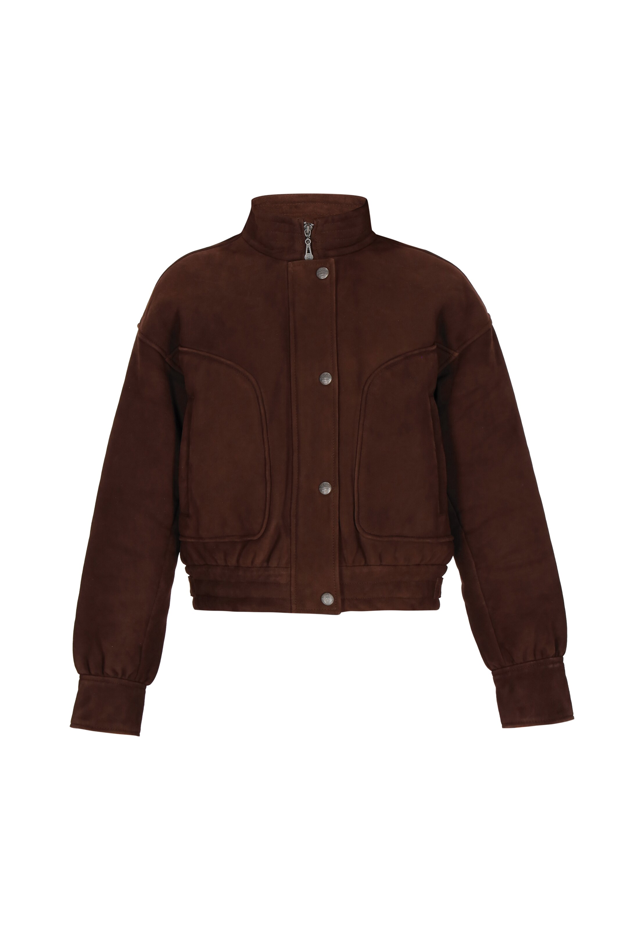 DreiMaster Vintage - Chaqueta de entretiempo en marrón: frente