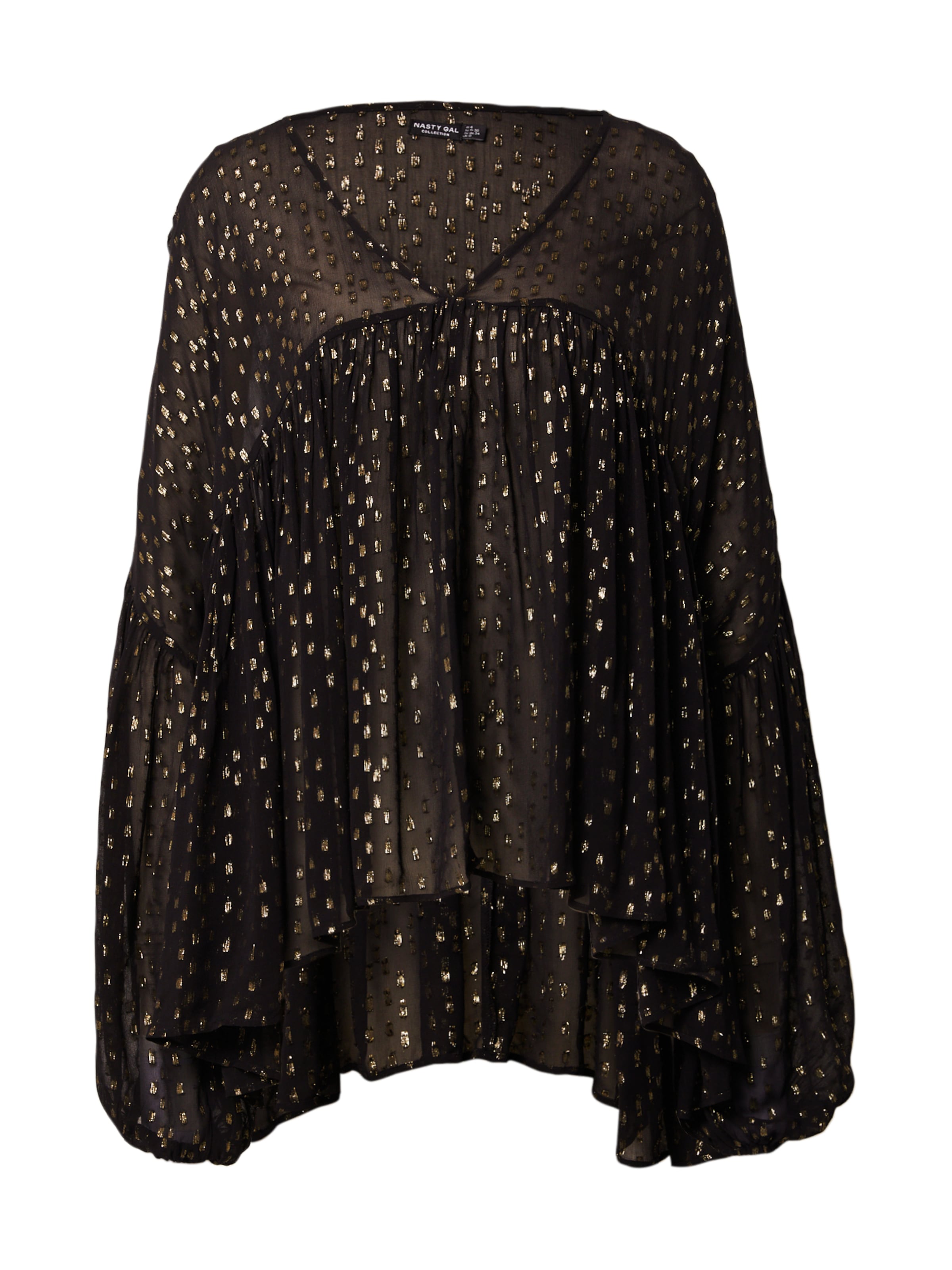 Nasty Gal Bluse i sort: forside