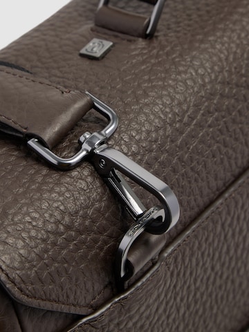 Sac d’ordinateur portable Piquadro en marron
