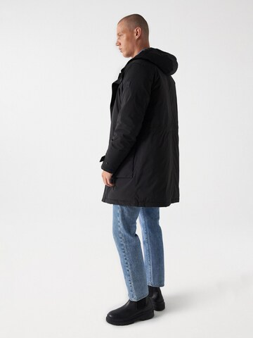 Manteau d’hiver Salsa Jeans en noir