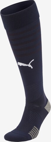 PUMA Soccer Socks in Blue: front