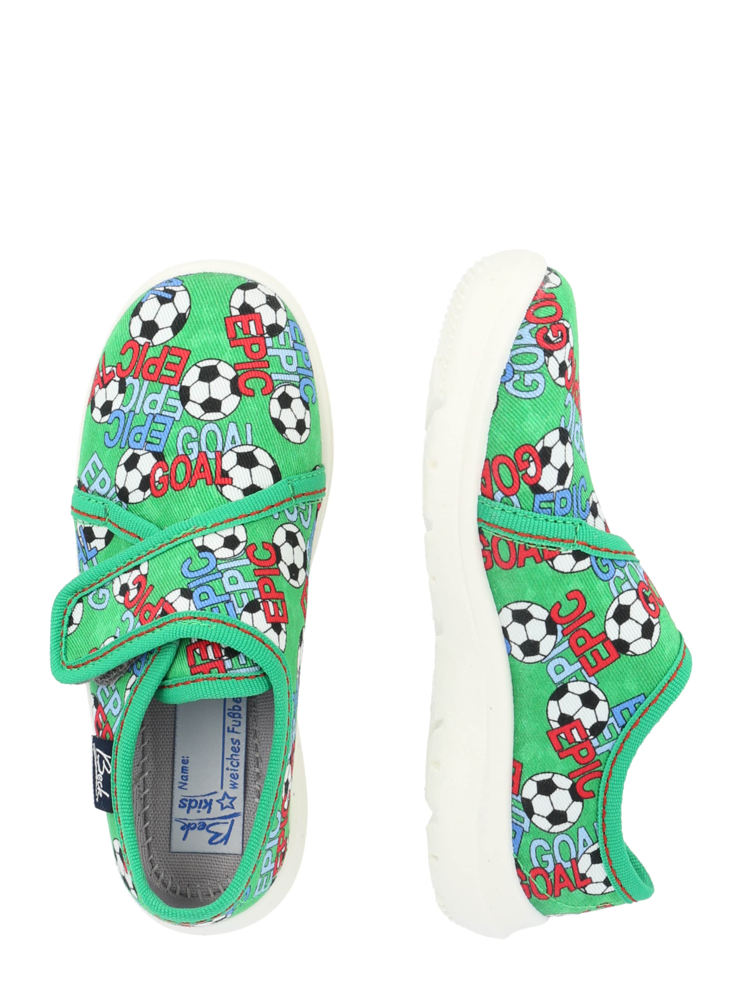 BECK Slipper 'Goal' in Green