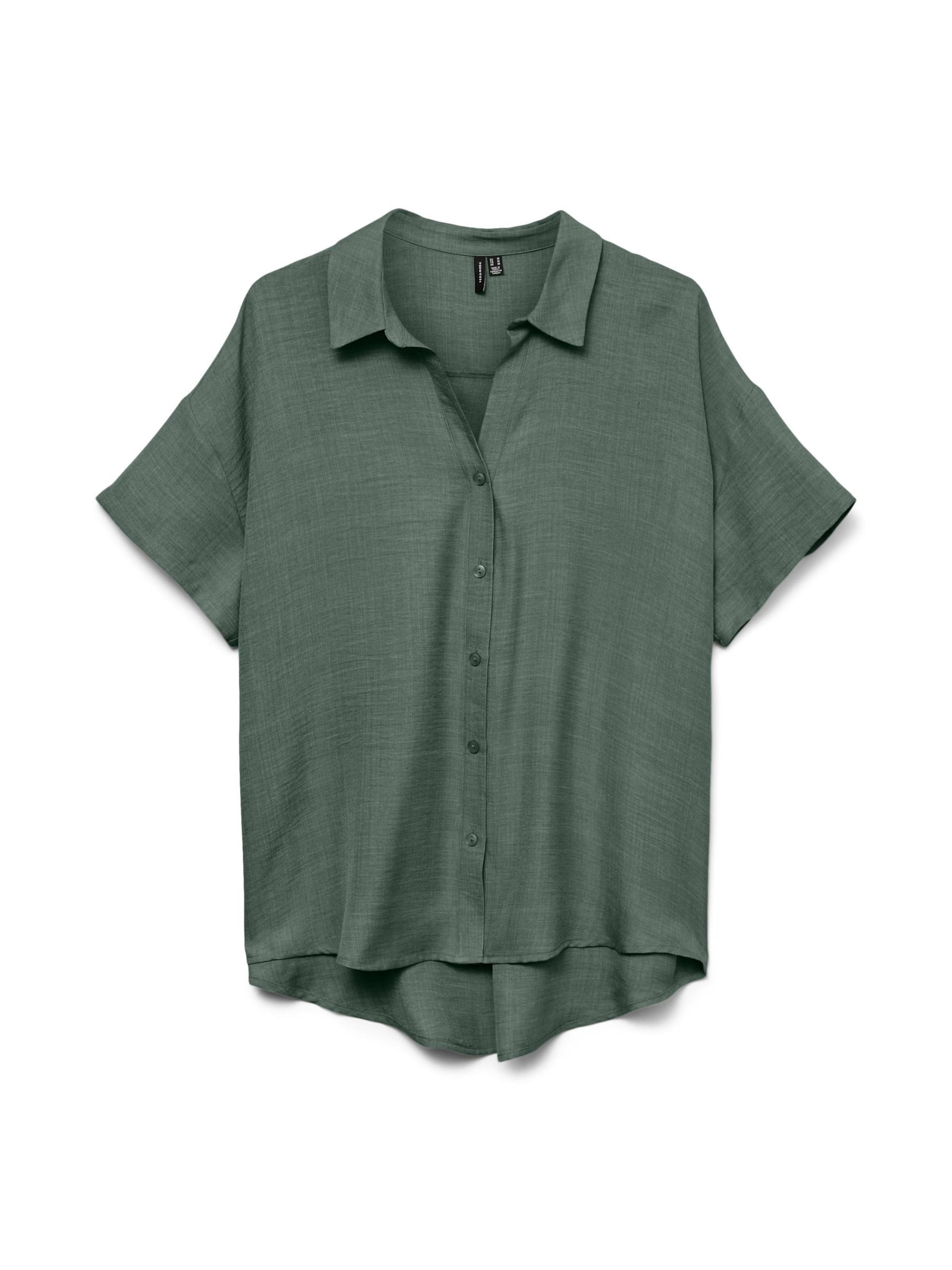 VERO MODA Блузка 'VMMelaney' в Зеленый: спереди