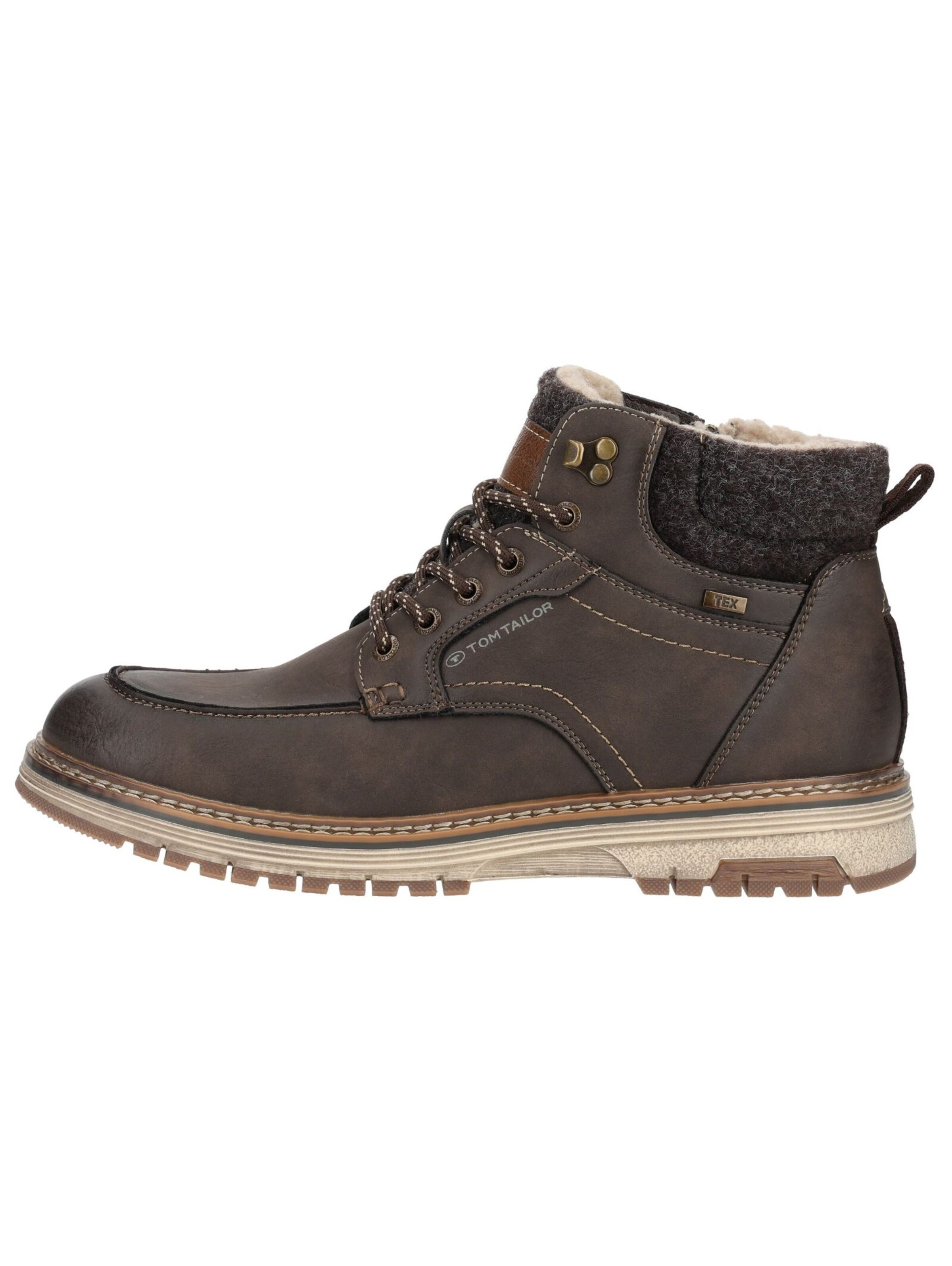 Boots stringati di TOM TAILOR in marrone