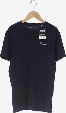 KnowledgeCotton Apparel Shirt in M in Blue: front