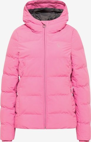 MYMO Χειμερινό μπουφάν σε ροζ: μπροστά