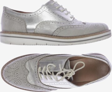 Anna Field Flats & Loafers in 39 in Grey: front