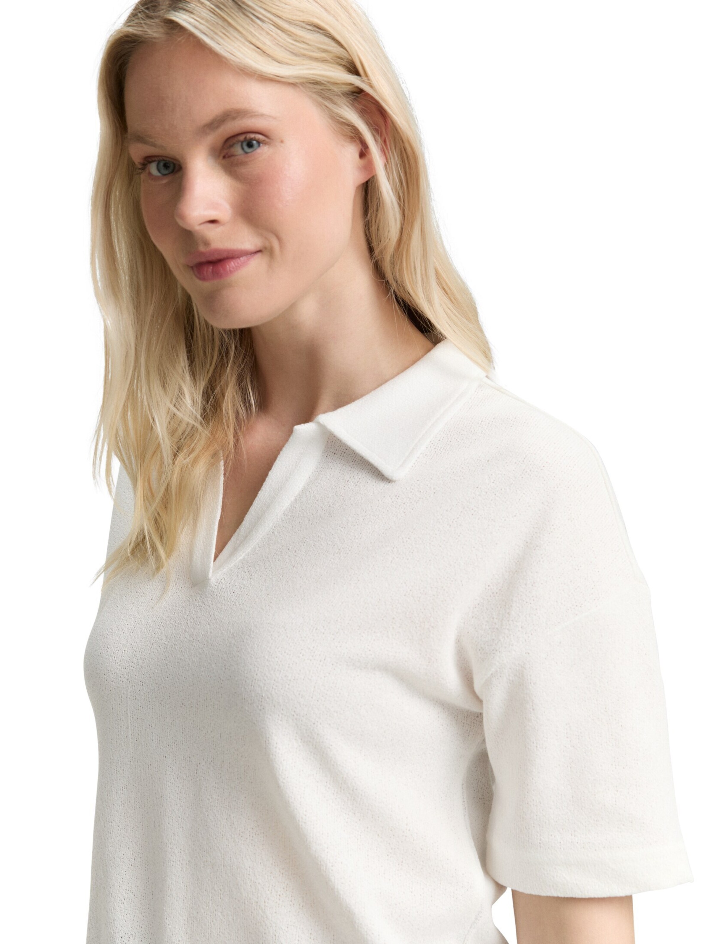 TOM TAILOR Shirt in White