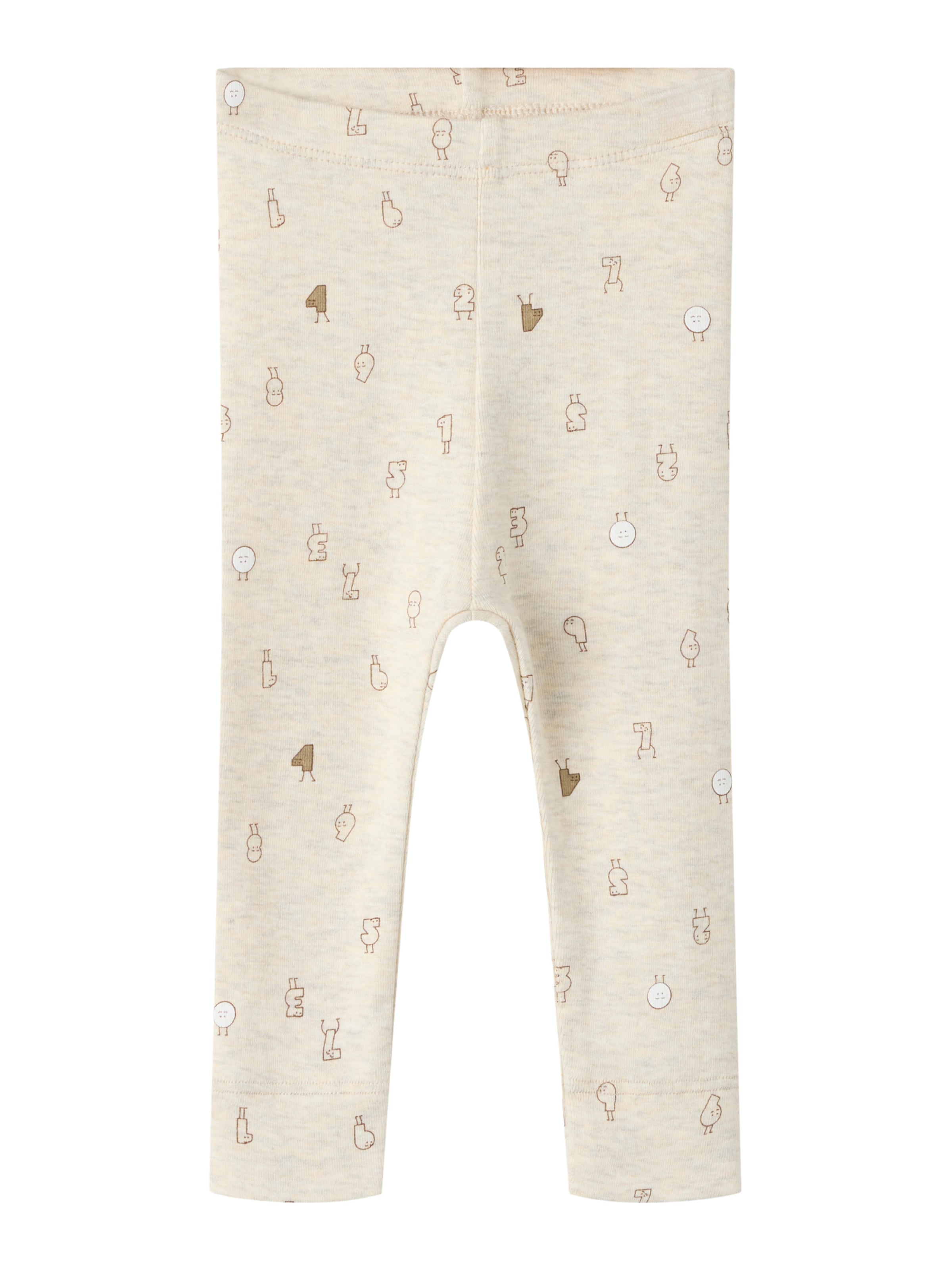 Skinny Leggings 'NBMLYDUS' di NAME IT in grigio: frontale