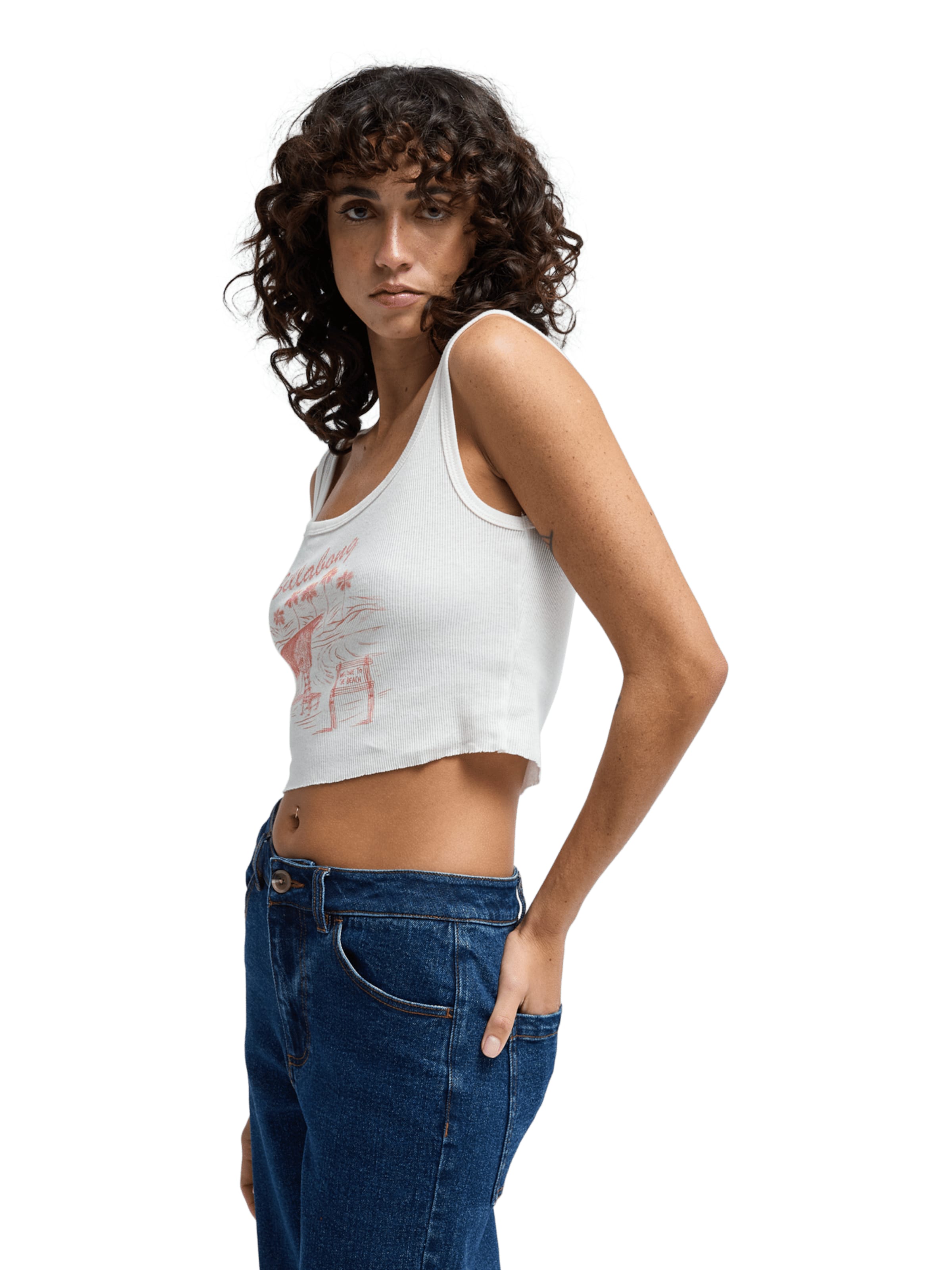 Haut 'In My Dreams' BILLABONG en blanc