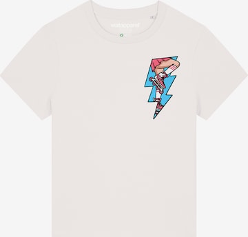 Watapparel Shirt ' Rollerskates ' in White: front