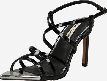 River Island Sandalen met riem in Zwart: voorkant