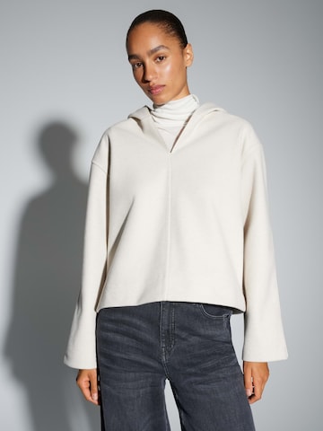 OPUS Sweatshirt 'Gubel' in Beige: front