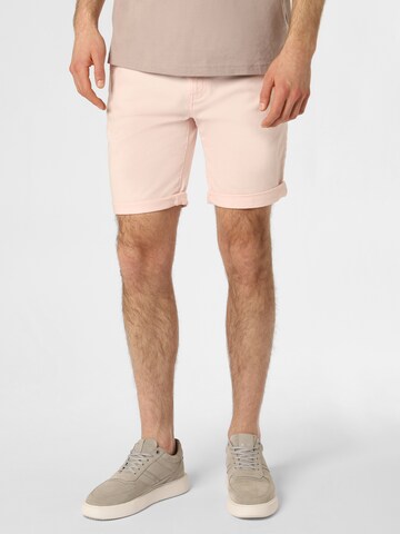 Tommy Jeans Regular Chino Pants 'Scanton' in Pink: front