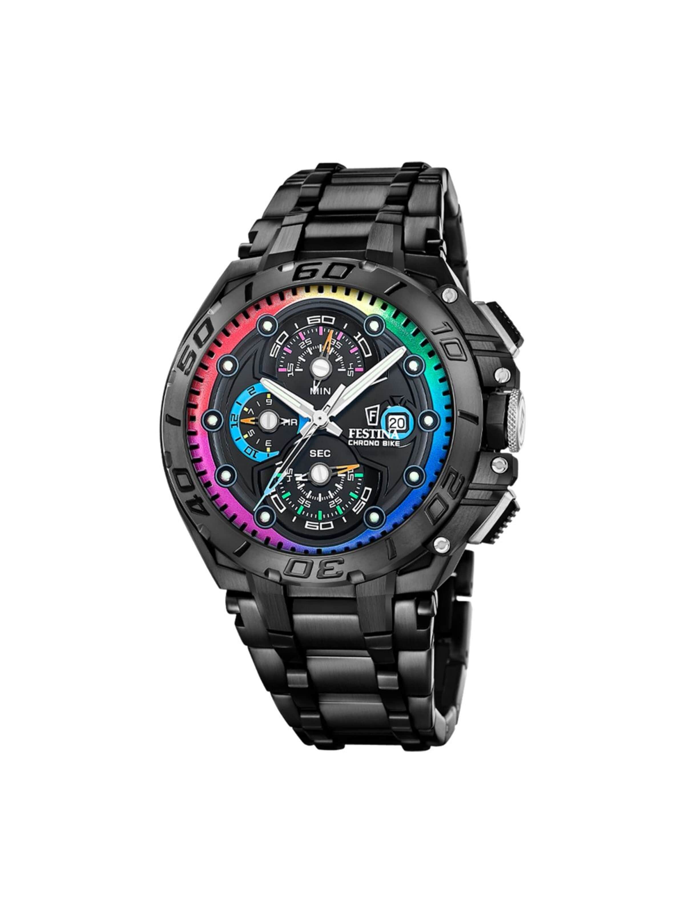 Montre à affichage analogique 'Chronograph Special Editions' FESTINA en noir : devant