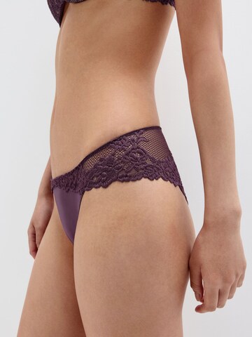 INTIMISSIMI Slip 'Pretty Flowers' in Lila