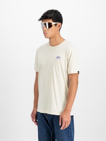 ALPHA INDUSTRIES Shirt in White