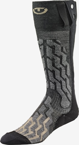 THERM-IC Athletic Socks 'Heat Fusion' in Grey: front