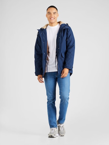 BLEND Winter jacket in Blue