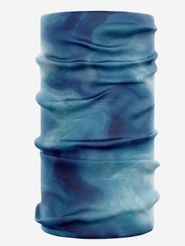 Bandana 'The Cipher | Ice Silk Street-Edge Gaiter' Rune en bleu : devant