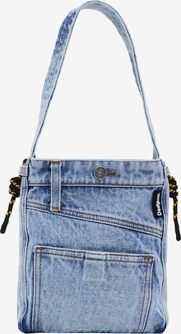 Geantă de umăr de la Desigual pe albastru: față