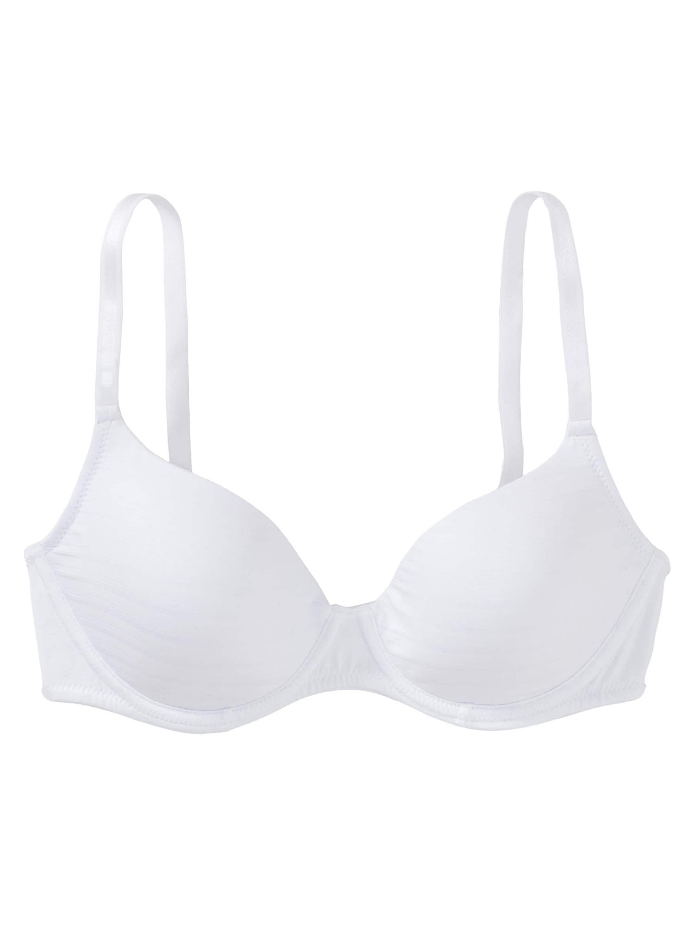 SPEIDEL T-shirt Bra 'Cotton & More' in White: front