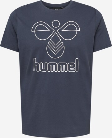 Hummel Funkční tričko 'Peter' – modrá: přední strana