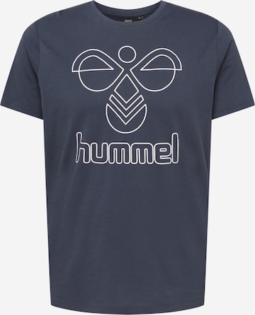 Hummel - Camiseta funcional 'Peter' en azul: frente
