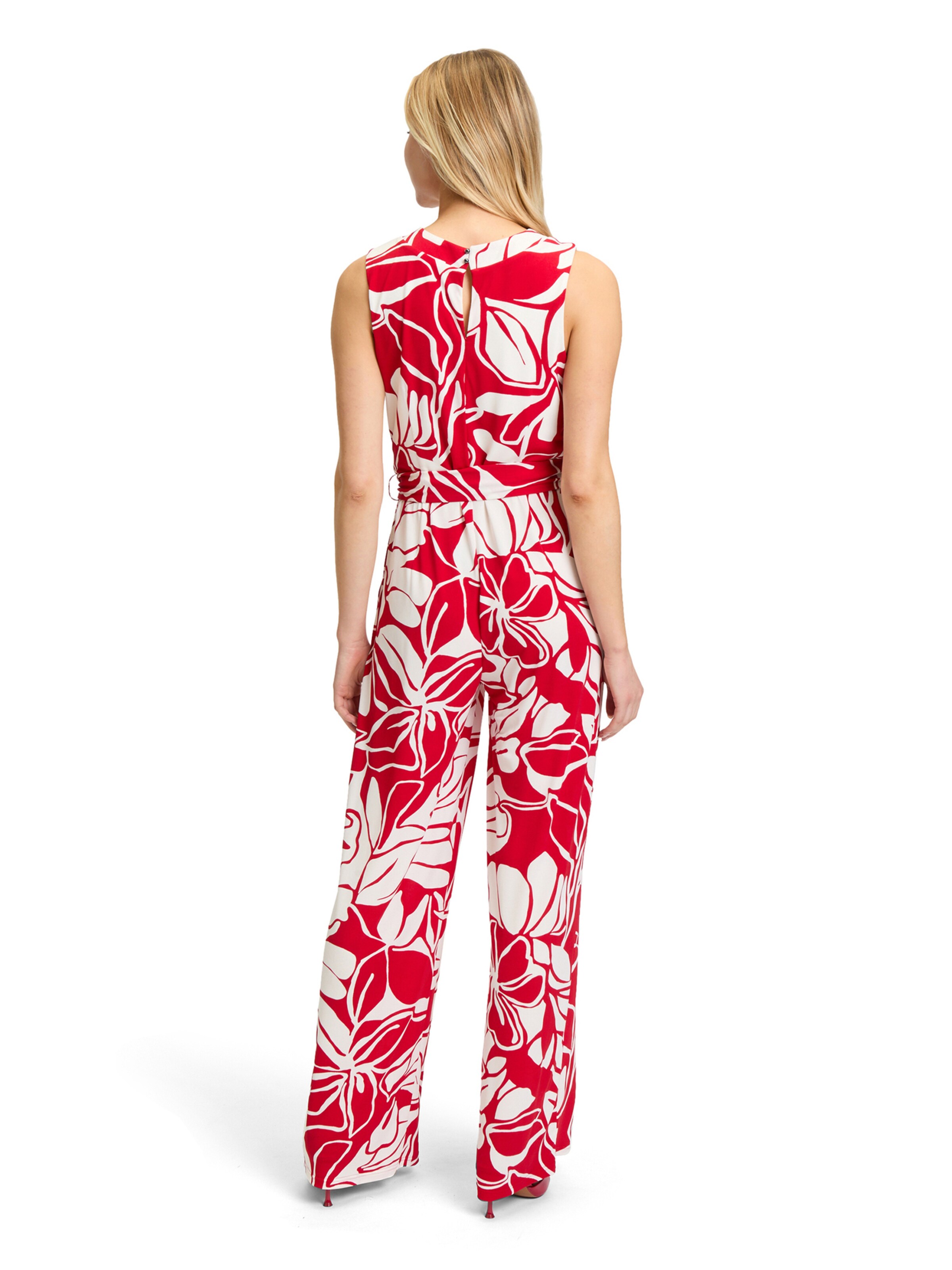 Vera Mont Jumpsuit in Red