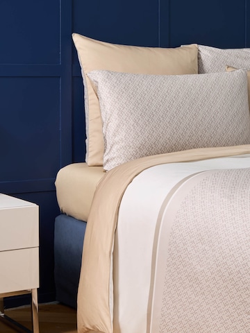 Housse de couette 'TH MONOGRAM' TOMMY HILFIGER en beige : devant