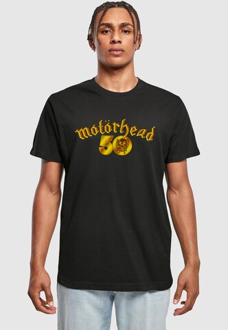 Merchcode Shirt 'Motorhead - 50th Anniversary' in Black: front